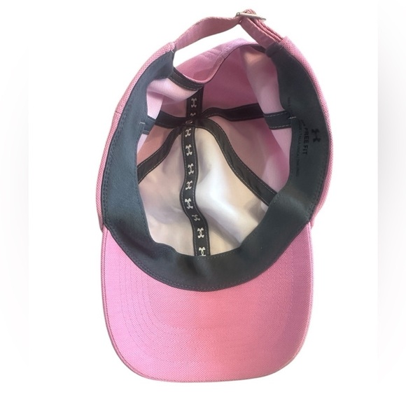 Under Armour UA Free Fit Baseball Cap - Pink - Adjustable - Picture 4 of 4